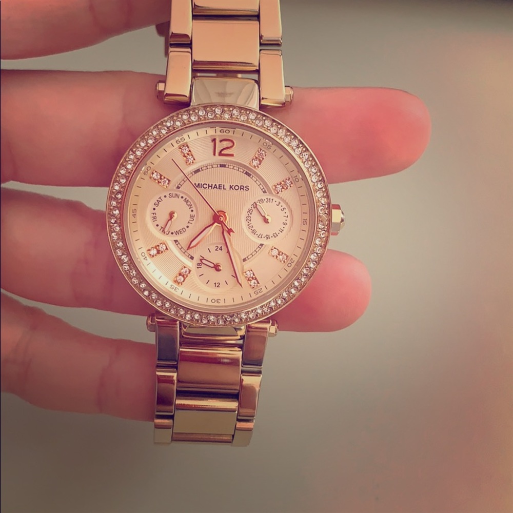 Michael Kors gold watch